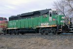 BNSF 2821, Eastbound on the Bayard Local 